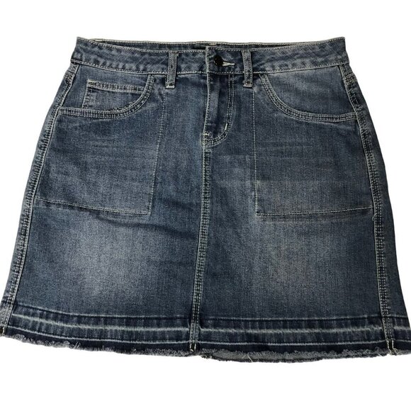 EARL DENIM PENCIL SKIRT 10P - Picture 2 of 4